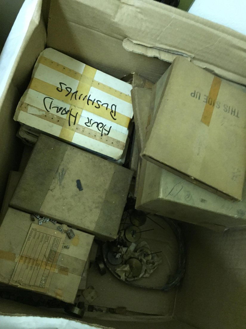 GROUPING OF MISC. CLOCK & WATCH PARTS (1 of 8)