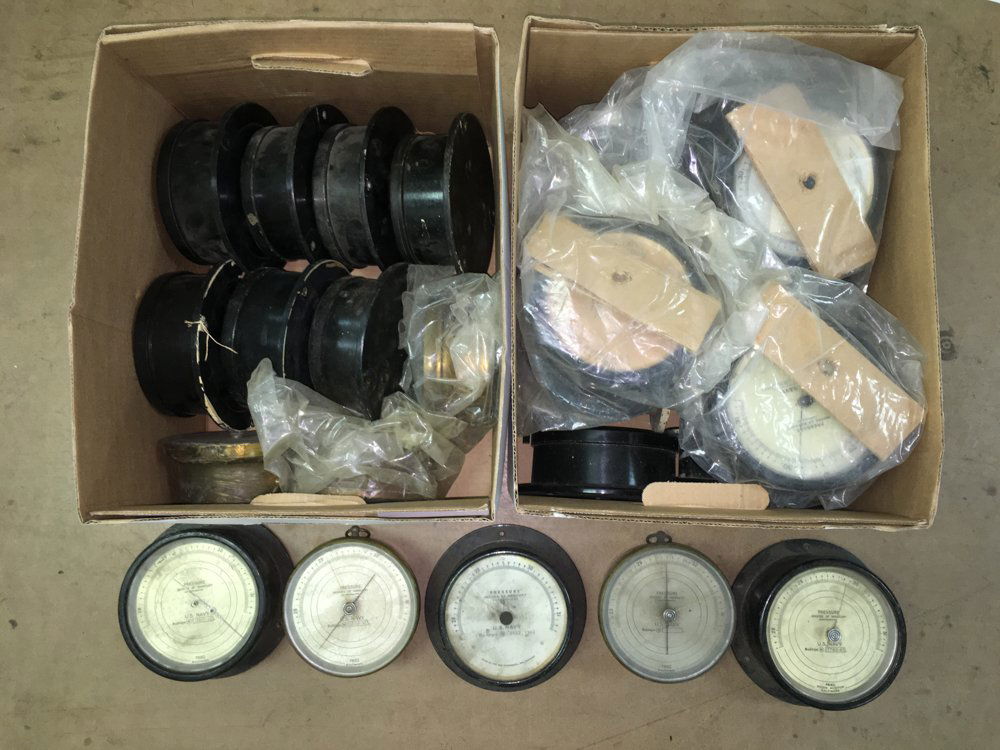 GROUPING OF U.S. NAVY BAROMETERS (1 of 4)
