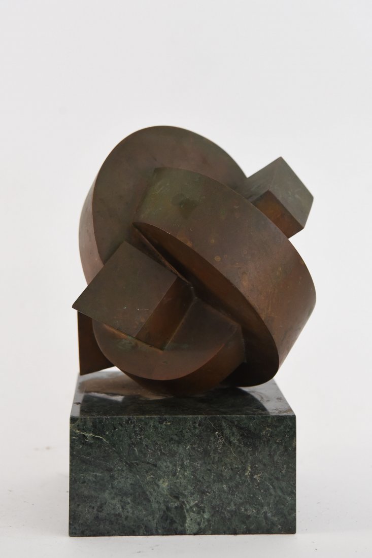 ABSTRACT BRONZE SCULPTURE (1 of 6)