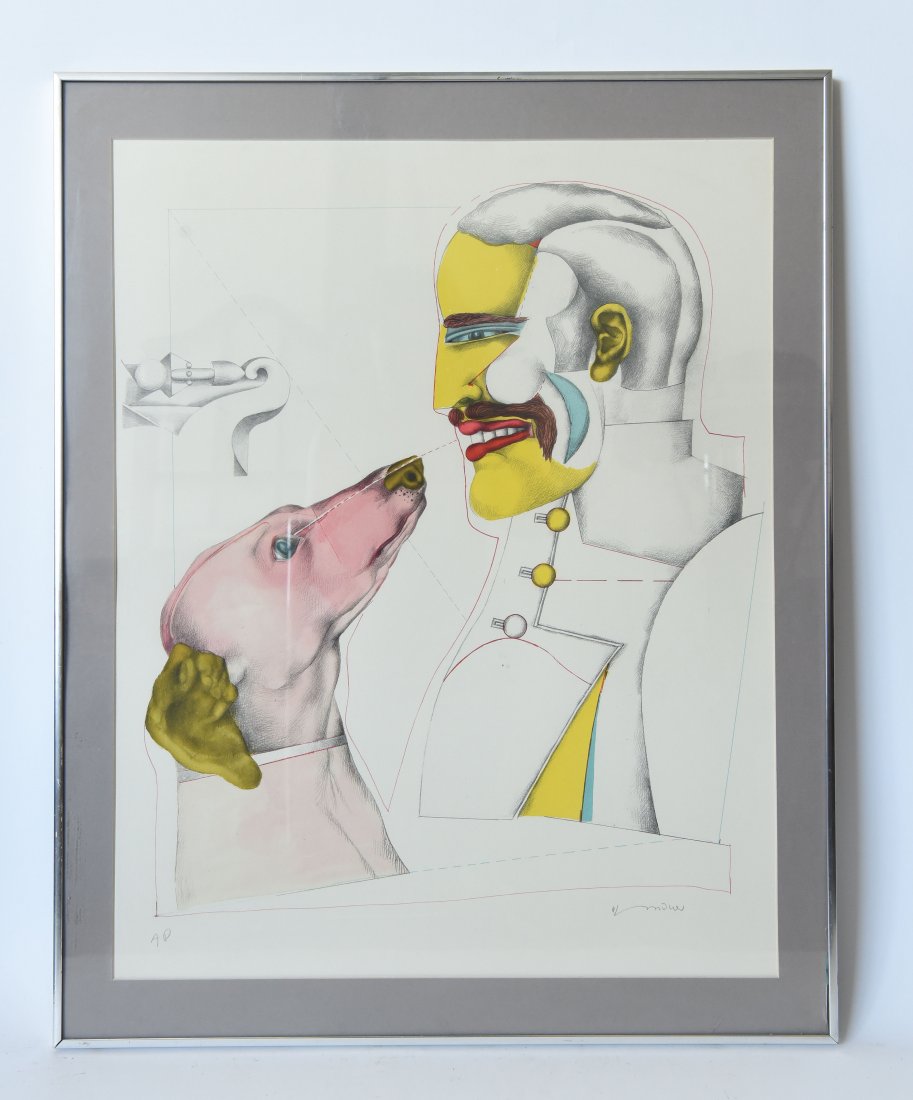 RICHARD LINDNER (AMERICAN 1901-1978) (1 of 8)