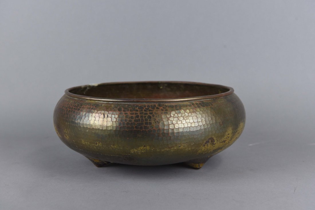 ROYCROFT ARTS & CRAFTS HAMMERD BOWL (1 of 6)