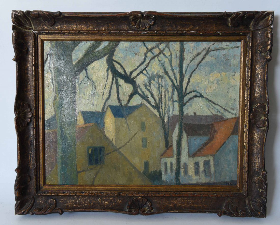 JOHANNES BAECH 1920 (20TH CENTURY ARTIST) (1 of 8)