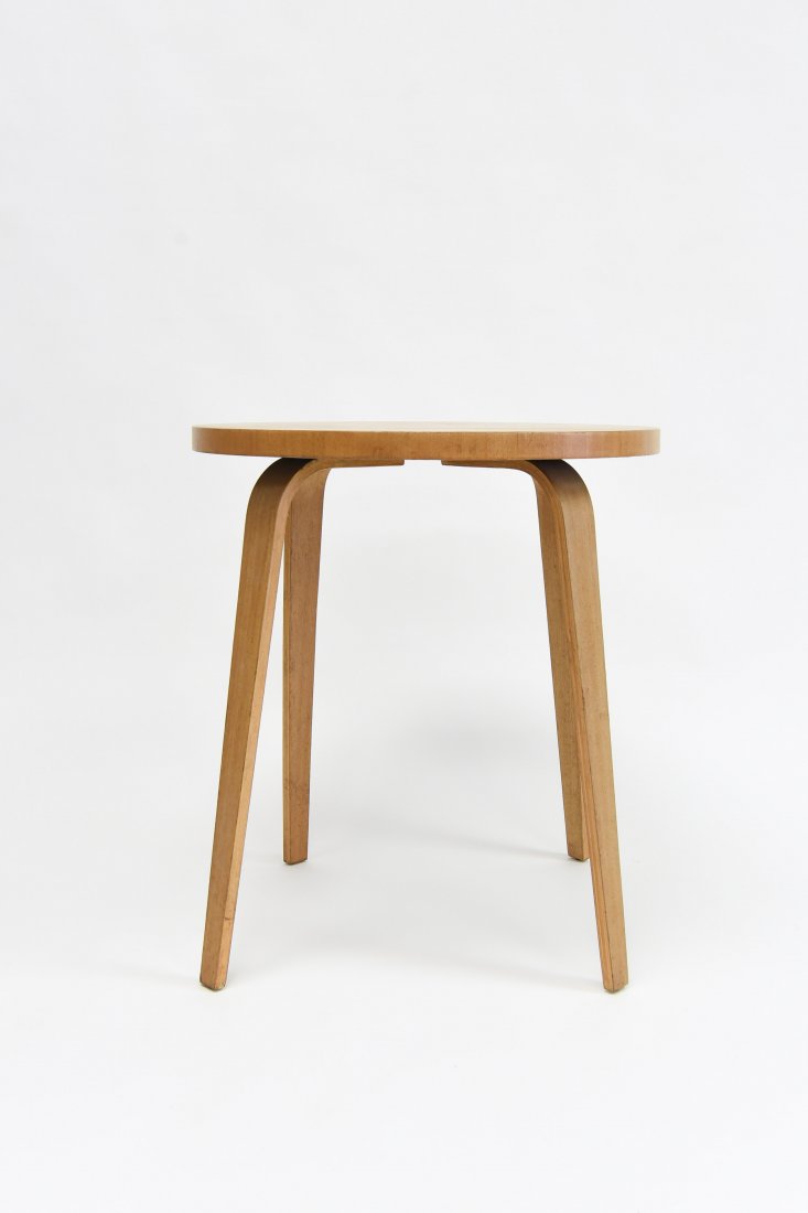 ALVAR AALTO STYLE BENTWOOD TABLE (1 of 6)