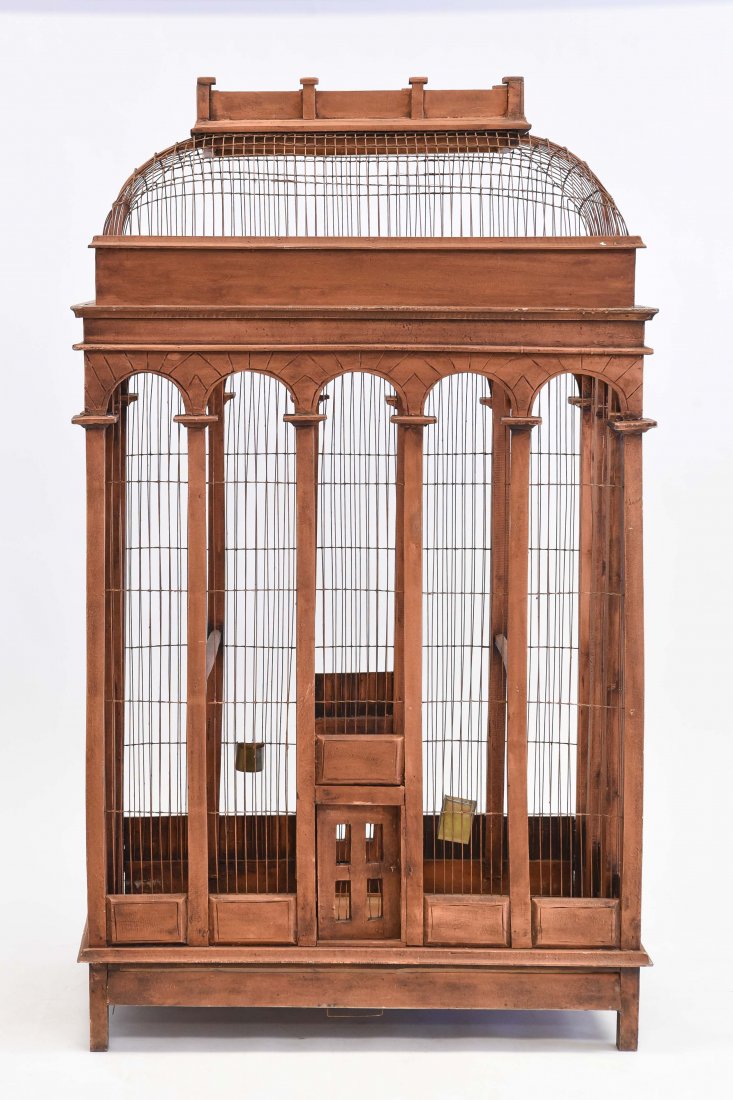 VINTAGE LARGE BIRDCAGE (1 of 10)