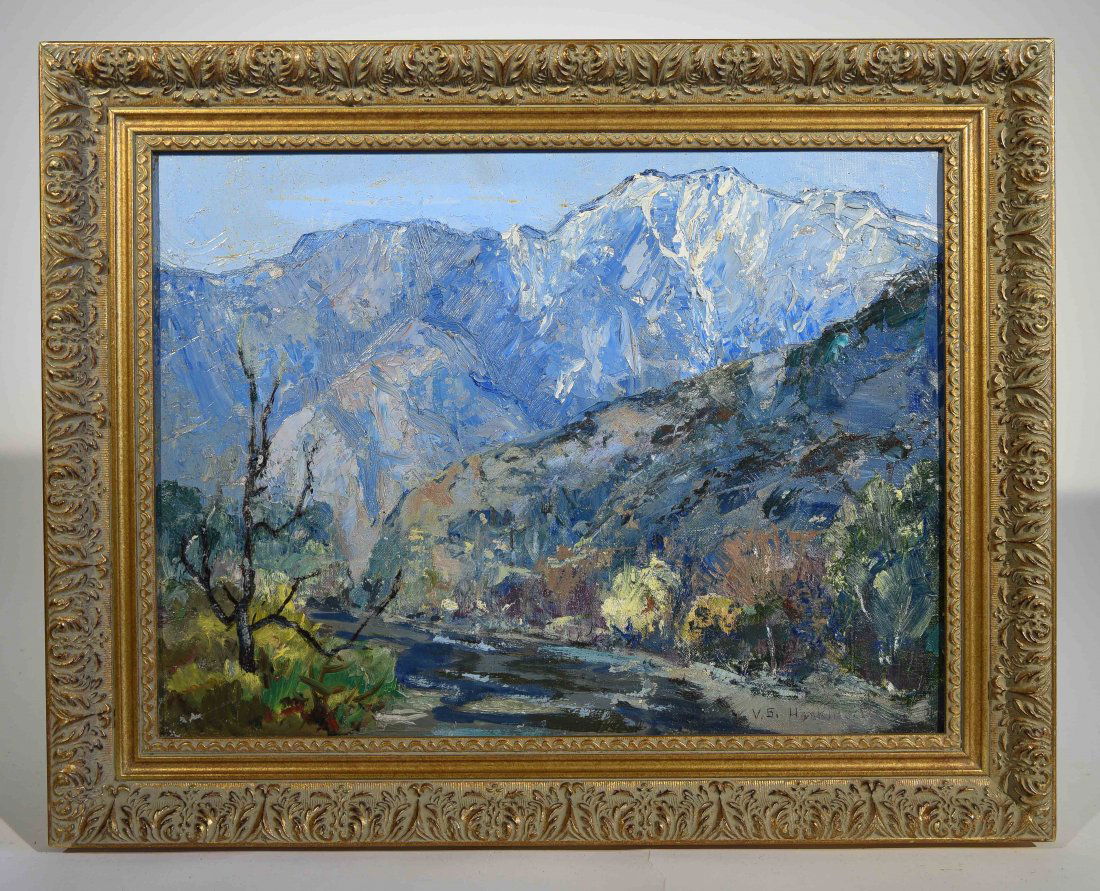 V.E.HANKLINAG (20TH CENTURY ARTIST) (1 of 8)