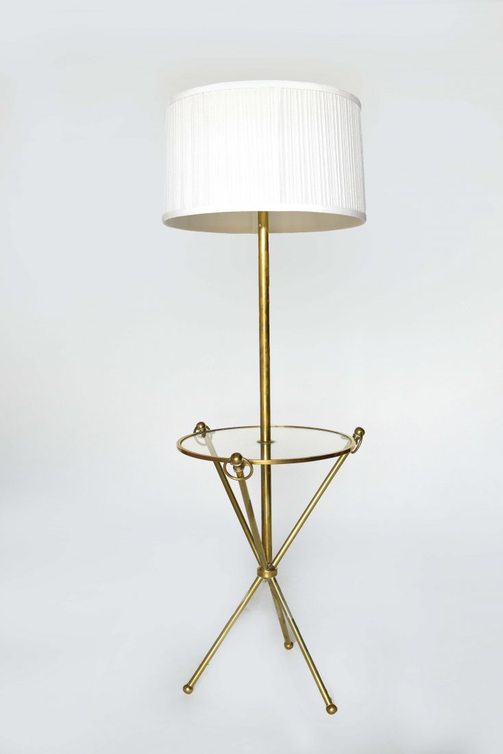 MAISON BAGUES STYLE BRASS LAMP (1 of 9)