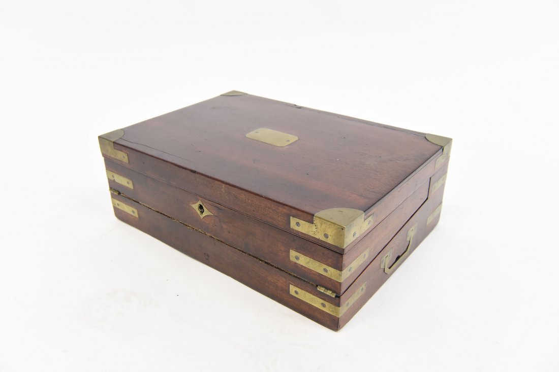 19TH C. ANTIQUE WRITING DESK (1 of 9)