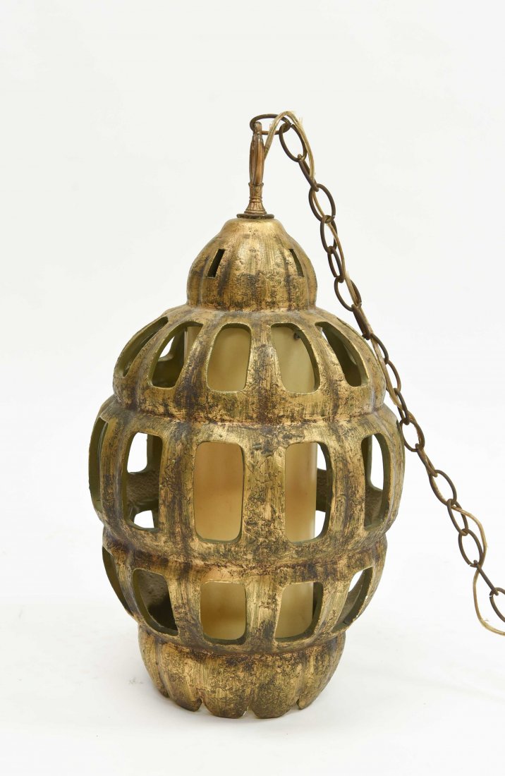 MID-CENTURY CERAMIC PENDANT LAMP (1 of 5)