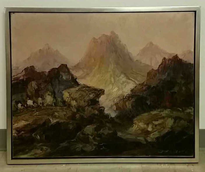 E. GEDITOTT (20TH CENTURY ARTIST)O/C (1 of 3)