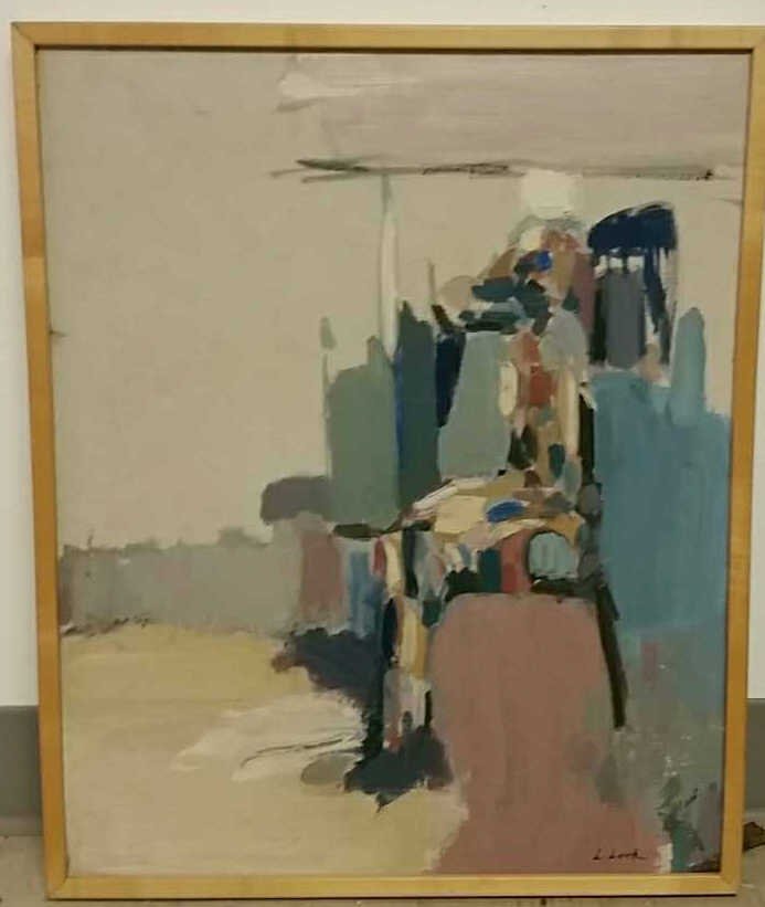 L. LOOK, 20TH CENTURY ARTIST, O/C (1 of 3)