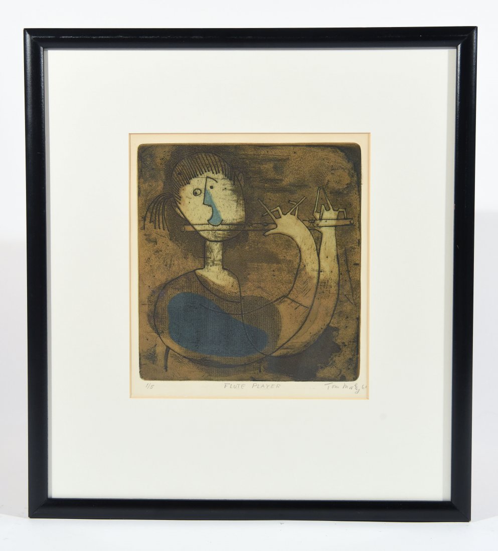 20TH CENTURY ARTIST, 1961,ETCHING (1 of 7)