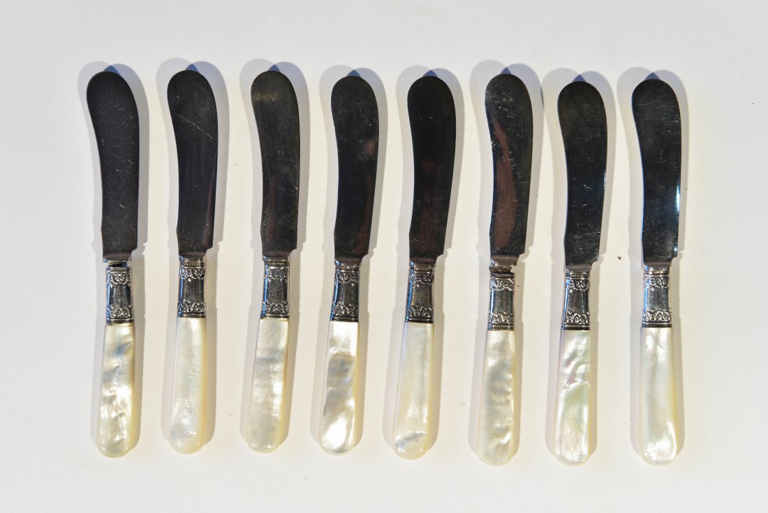 STERLING AND MOP KNIVES (1 of 7)