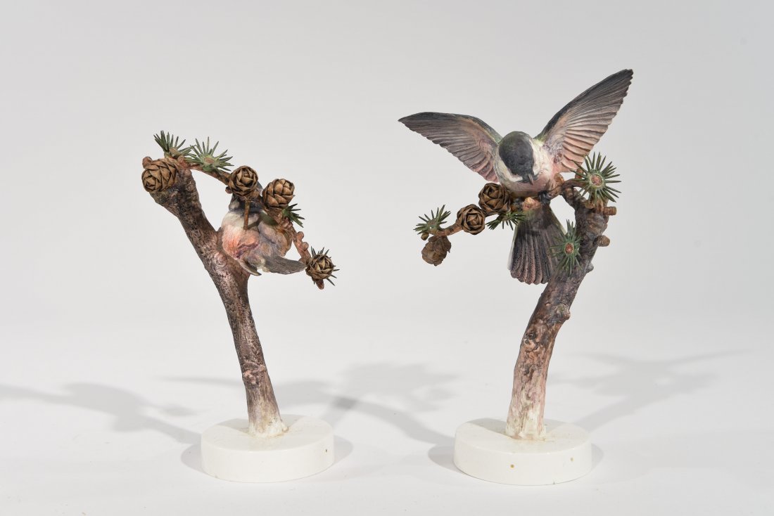 TWO ROYAL WORCESTER DOROTHY DOUGHTY BIRDS (1 of 10)