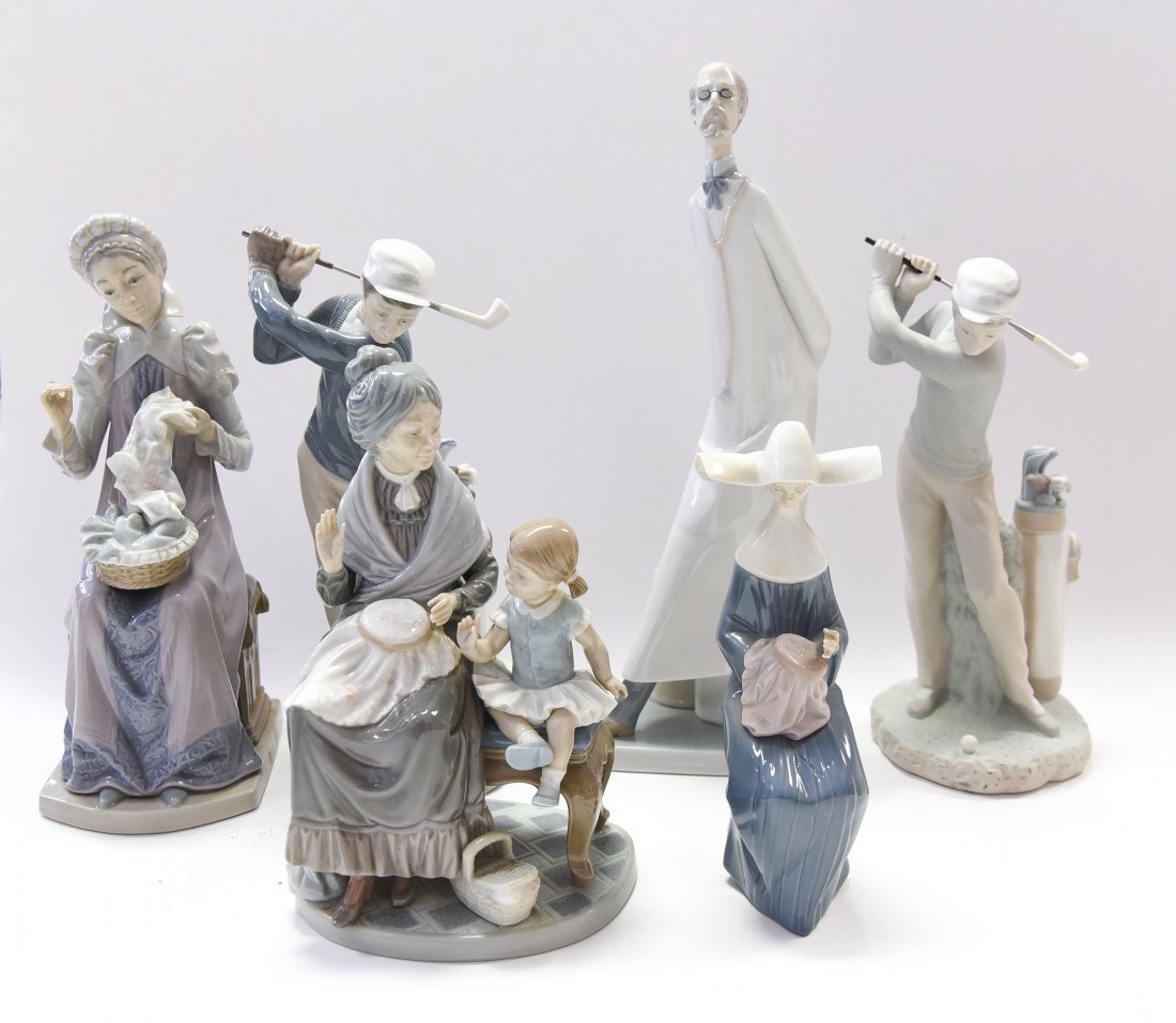 (6) LLADRO FIGURES (1 of 8)