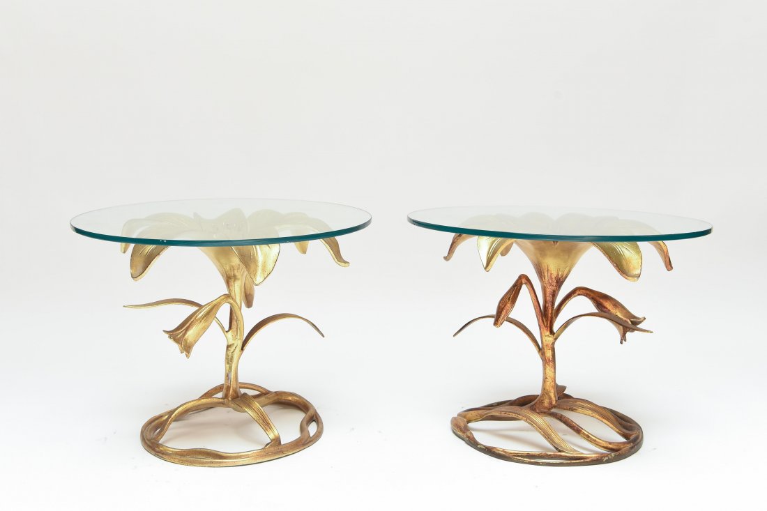 HOLLYWOOD REGENCY LILLY TABLES BY ARTHUR COURT (1 of 9)