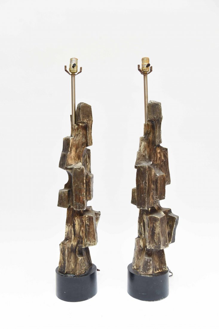 BRUTALIST LAMPS BY TEMPESTINI FOR LAUREL (1 of 7)