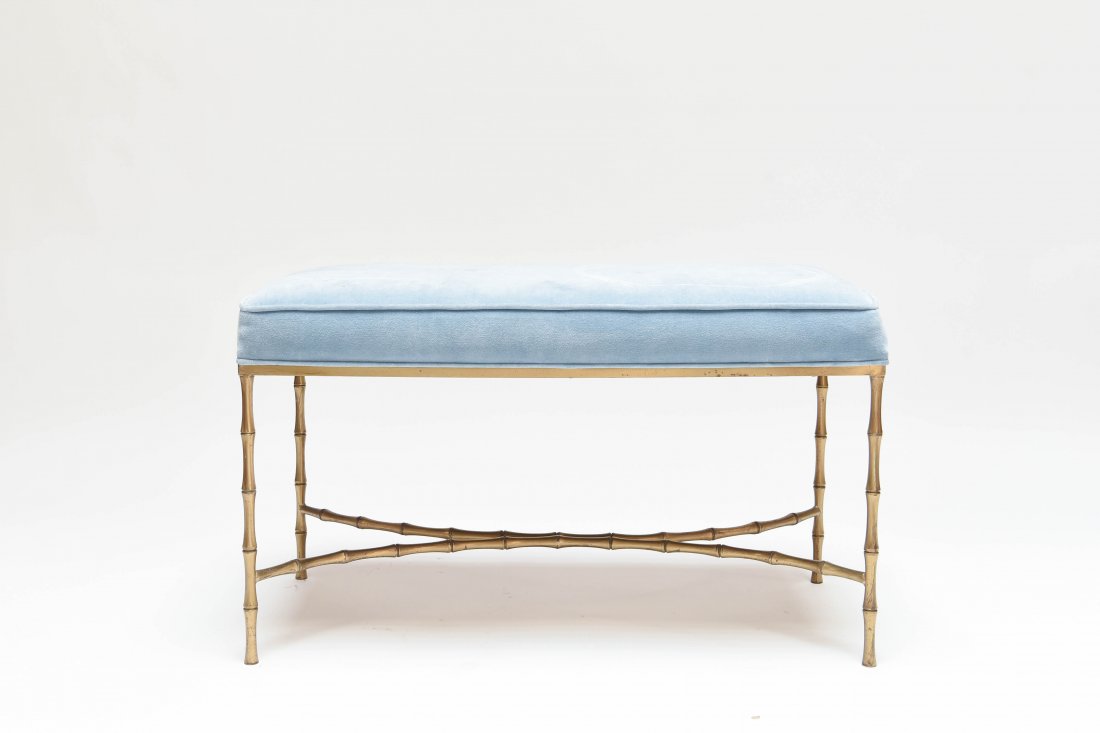 ATTR. MAISON BAGUES BRASS BENCH (1 of 7)