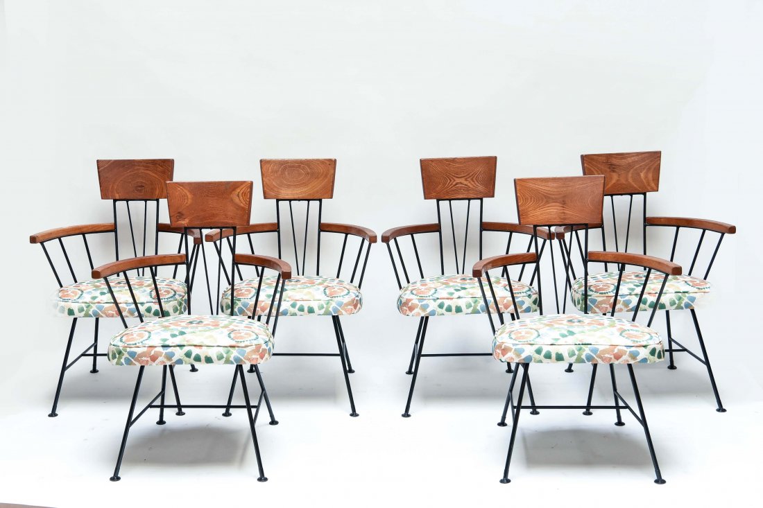 (6) RICHARD MCCARTHY; SELRITE ARM CHAIRS (1 of 9)