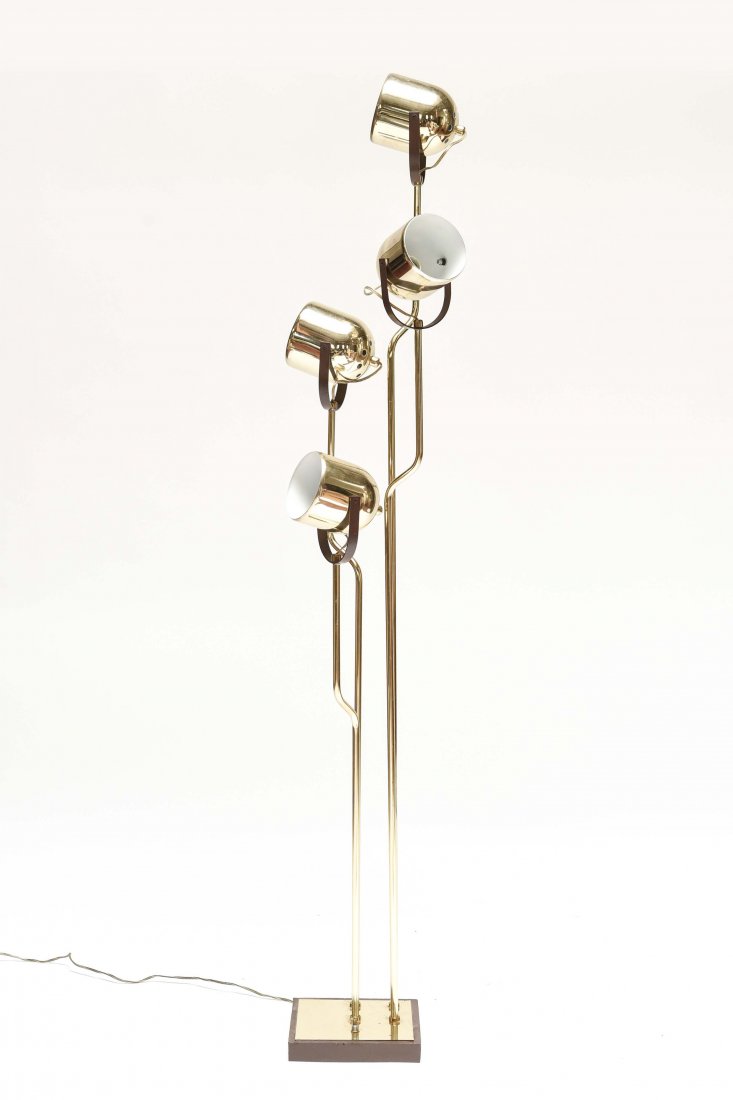 REGGIANI, RAYMOR ITALIAN 4 LIGHT FLOOR LAMP (1 of 8)