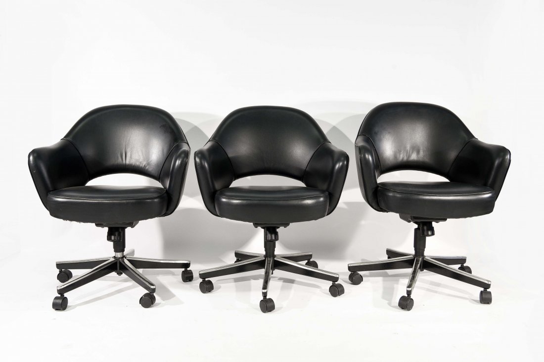 (3) EERO SAARINEN; KNOLL CHAIRS (1 of 7)