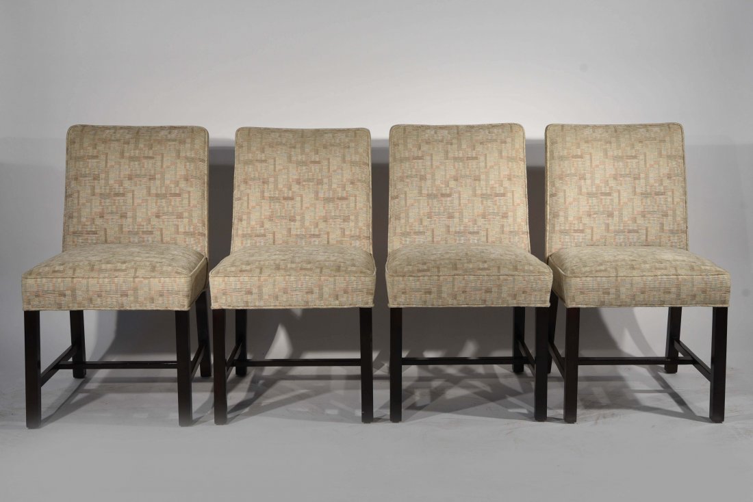 (4) HARVEY PROBBER UPHOLSTERED DINING CHAIRS (1 of 9)