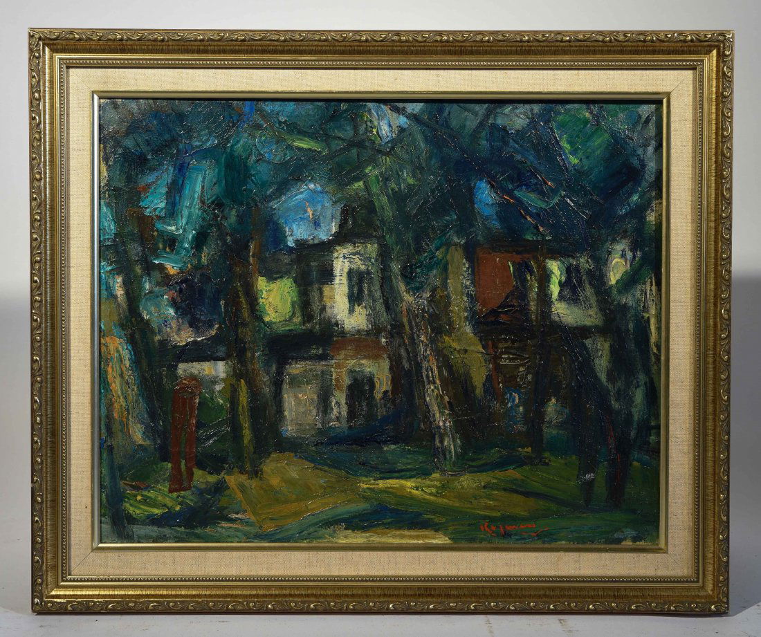 BENJAMIN D.KOPMAN (RUSSIAN-AMERICAN 1887-1965),O/C (1 of 8)