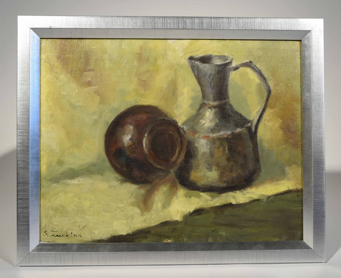 STEFAN LUCHIAN (ROMANIAN 1868-1916) O/B (1 of 7)