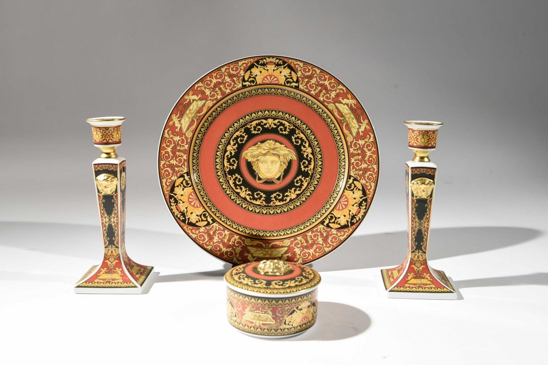ROSENTHAL VERSACE SET IKARUS MEDUSA (1 of 10)