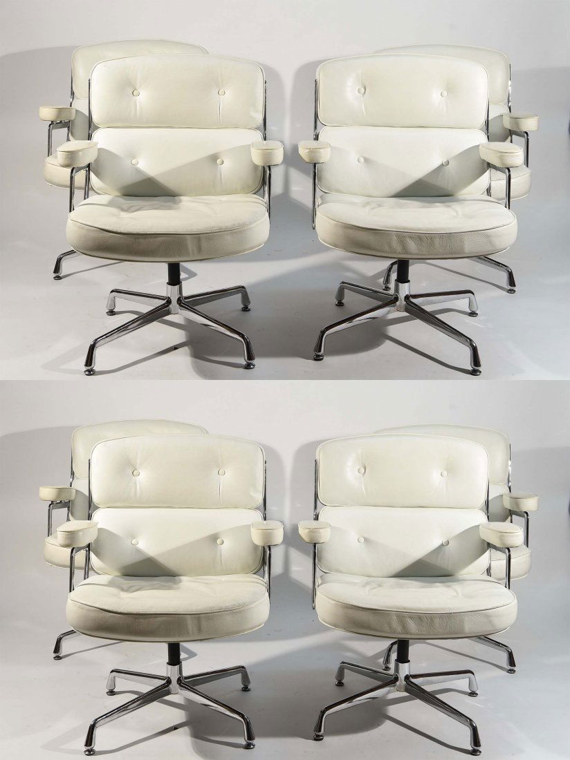 (8) EAMES STYLE TIME LIFE ARMCHAIRS (1 of 10)