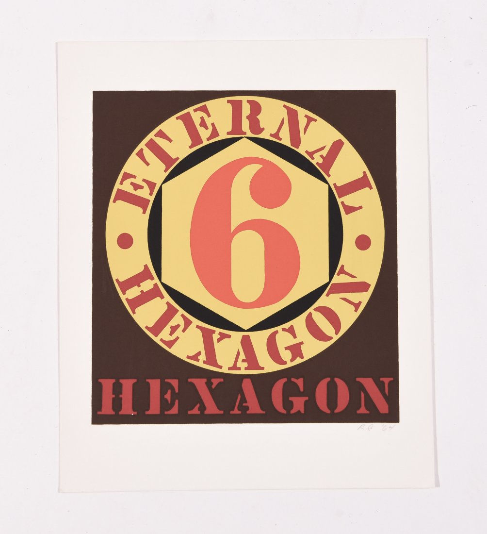 ROBERT INDIANA (AMERICAN 1928 - (1 of 5)