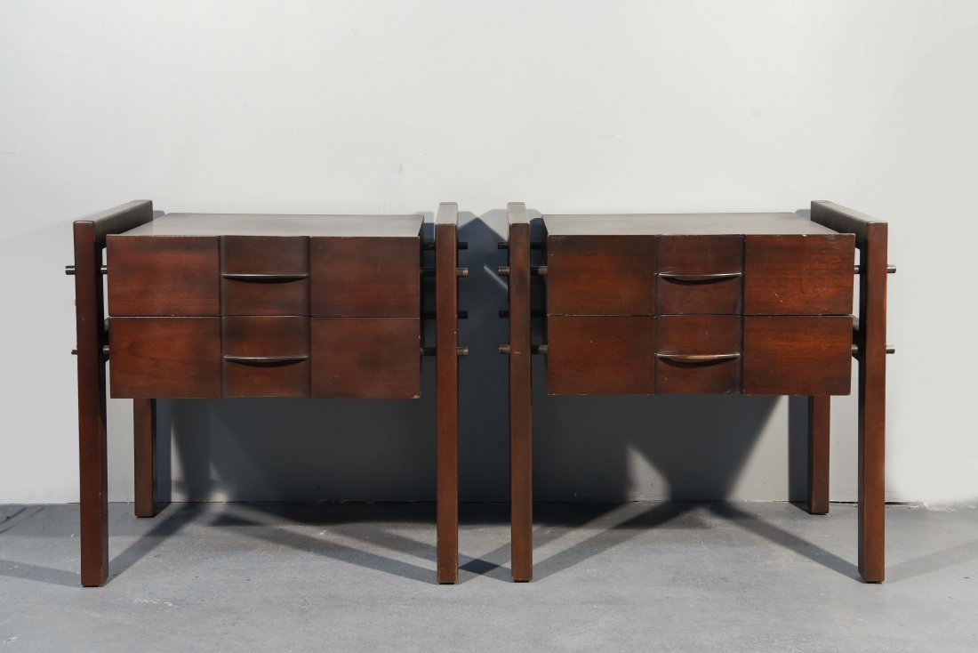 (2) EDMOND SPENCE SIDE TABLES (1 of 9)