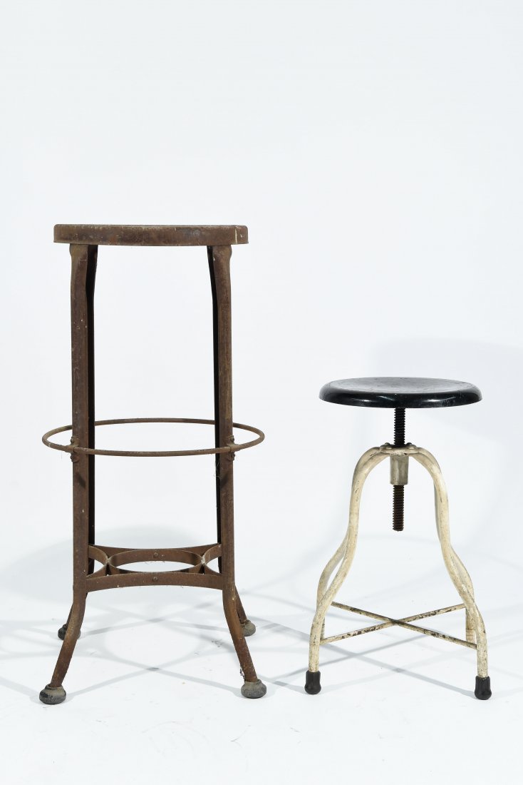 (2) INDUSTRIAL STOOLS (1 of 10)
