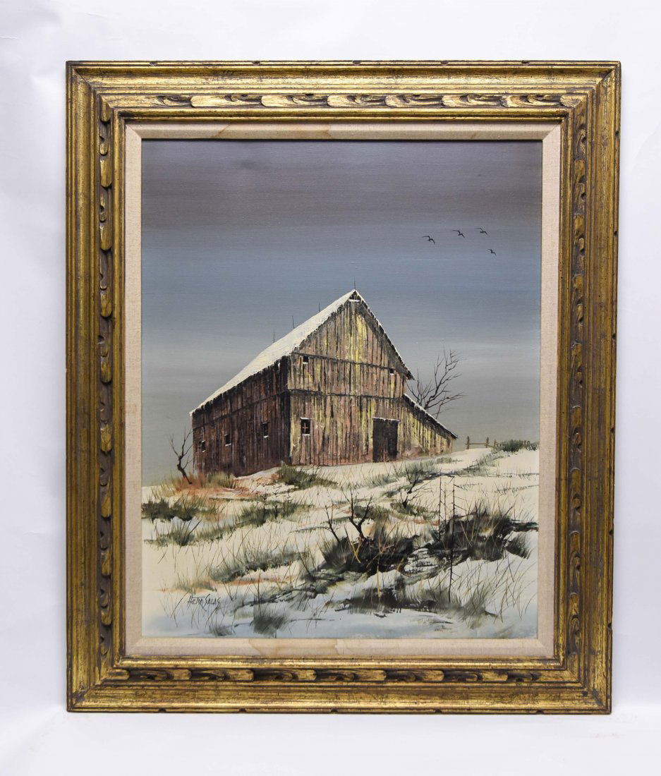 HECTOR SALAS (ARGENTINA 1926 -), O/C (1 of 9)