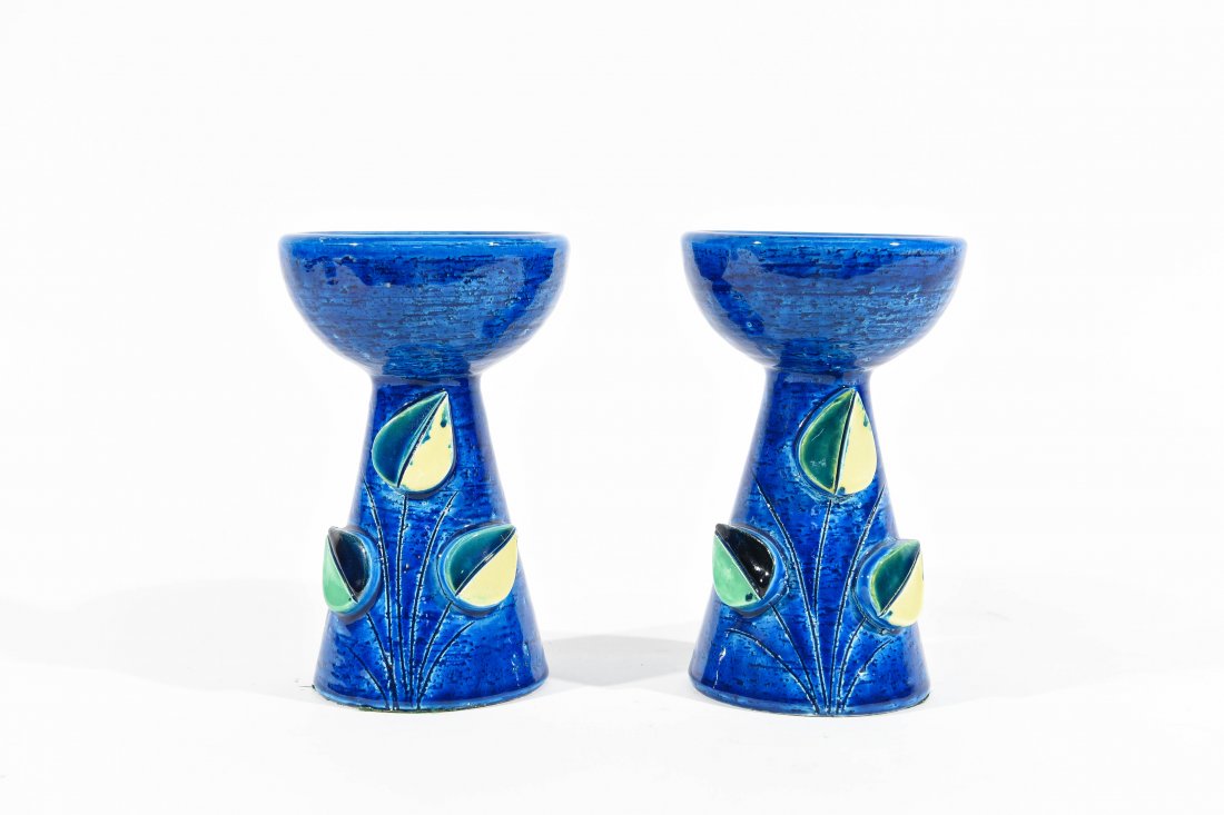 RAYMOR BITOSSI ITALIAN CERAMIC CANDLE STICKS (1 of 6)