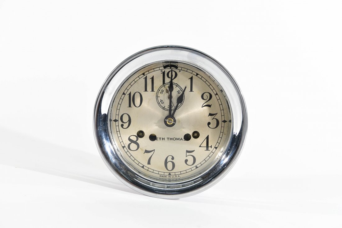 SETH THOMAS SHIPS CLOCK (1 of 8)