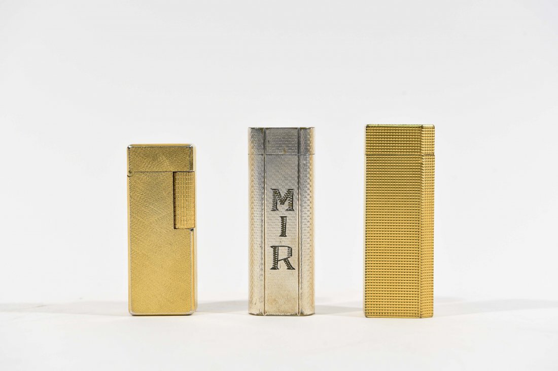 (3) CARTIER LIGHTERS (1 of 5)