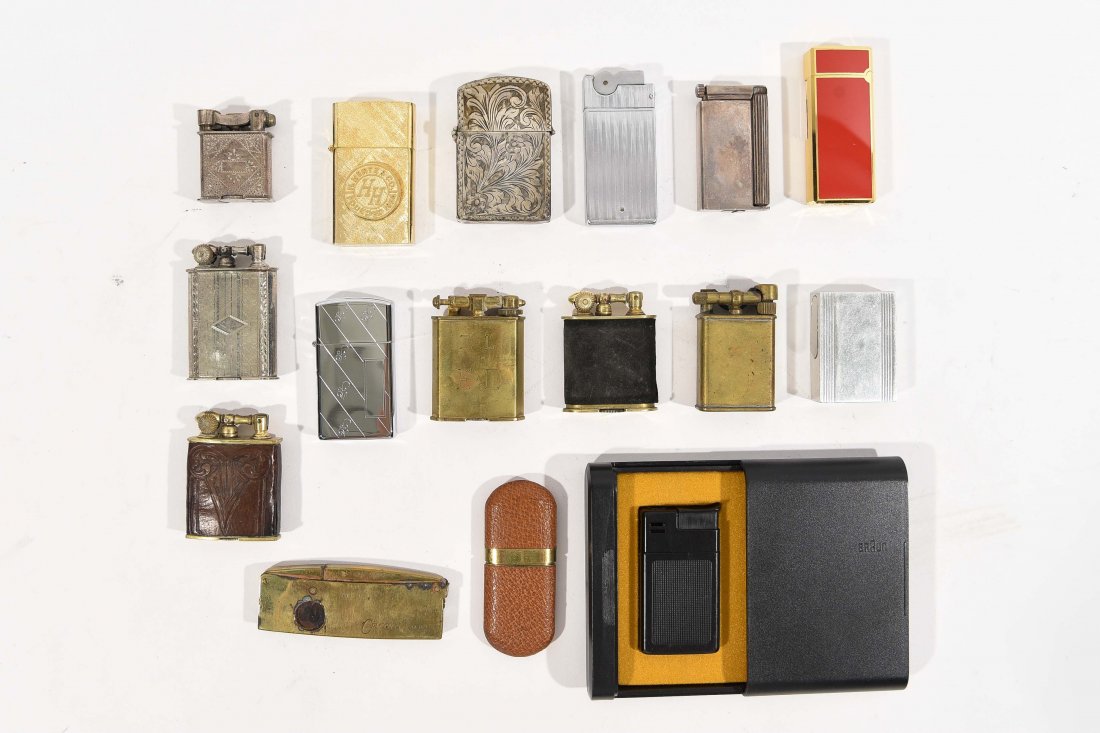 (16) GROUPING OF VINTAGE LIGHTERS (1 of 10)