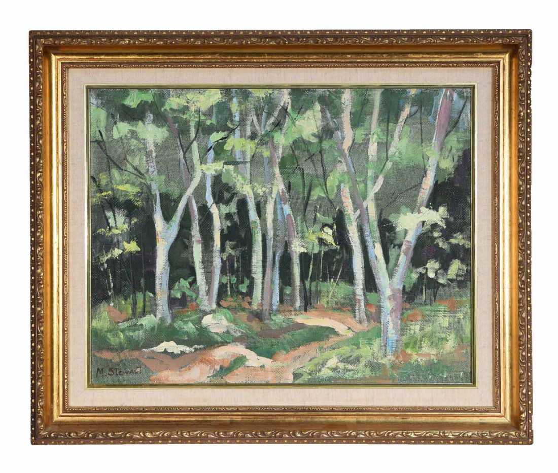 M STEWART 20TH CENTURY ARTIST (1 of 7)