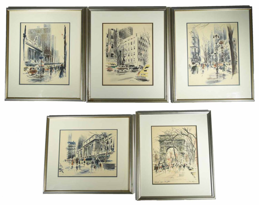 JOHN HAYMSON (AMERICAN 1903-1980) (1 of 9)