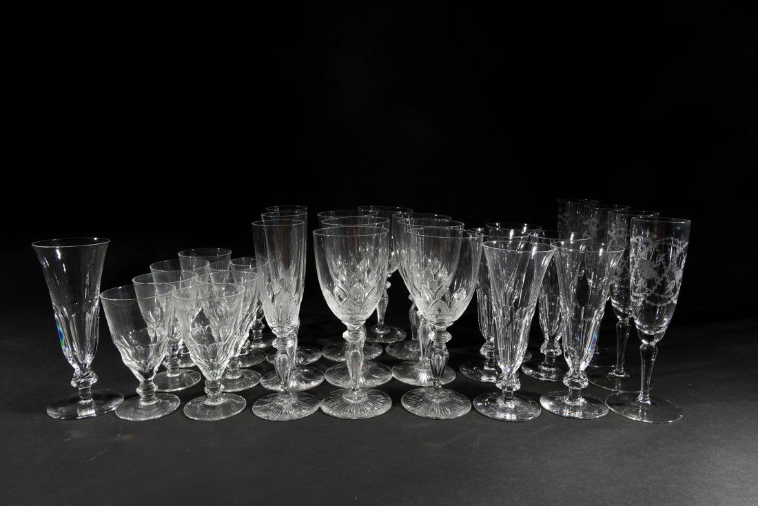 VICTORIAN CRYSTAL GLASSES (1 of 7)