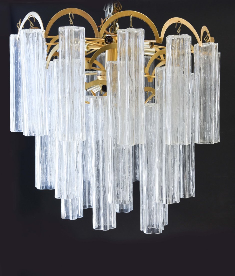 CIRCA 1960S VENINI CHANDELIER (1 of 6)