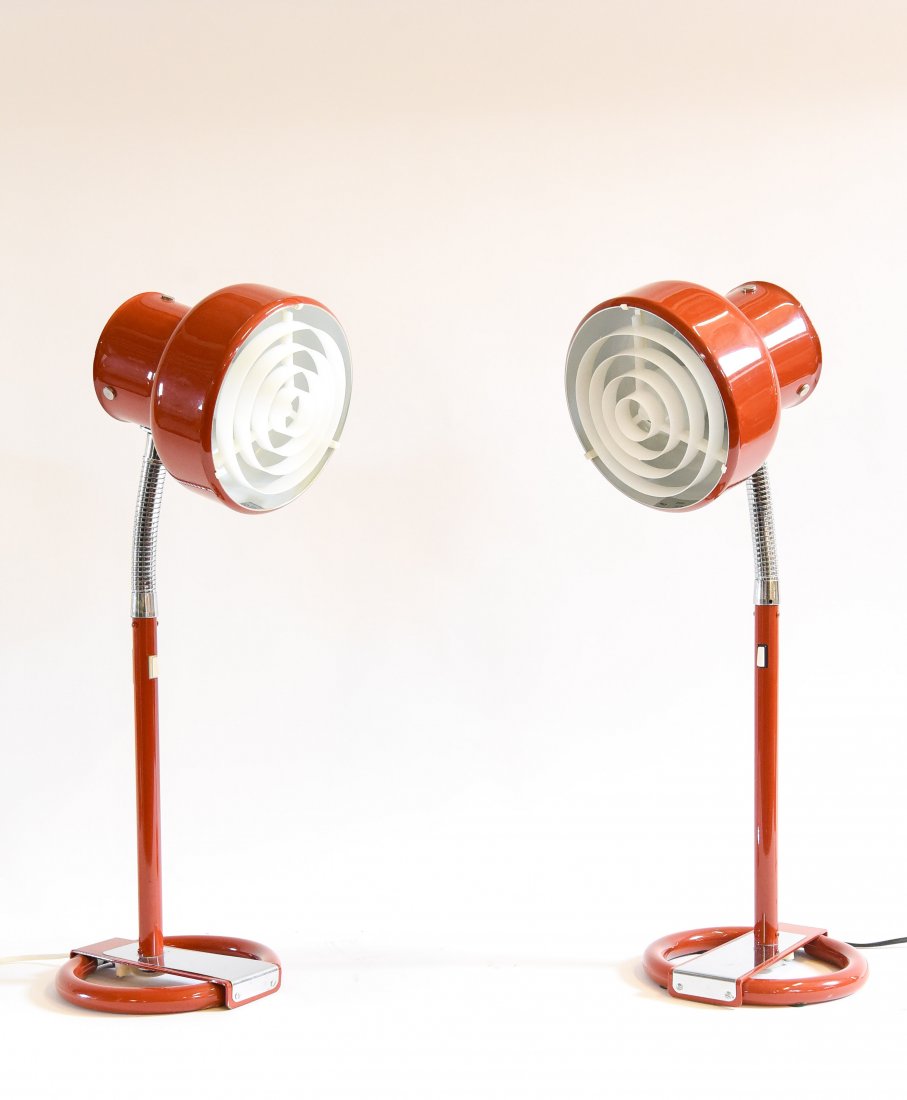 PAIR ANDERS PEHRSON BUMLING TABLE LAMPS (1 of 10)