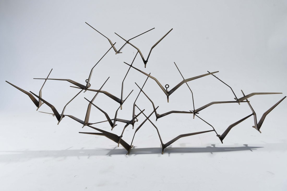 C. JERE BIRD WALL SCULPTURE (1 of 8)