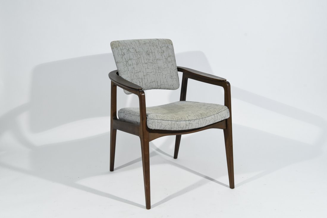 SIGVARD BERNADOTTE AFROMOSIA FRANCE & SON CHAIR (1 of 10)