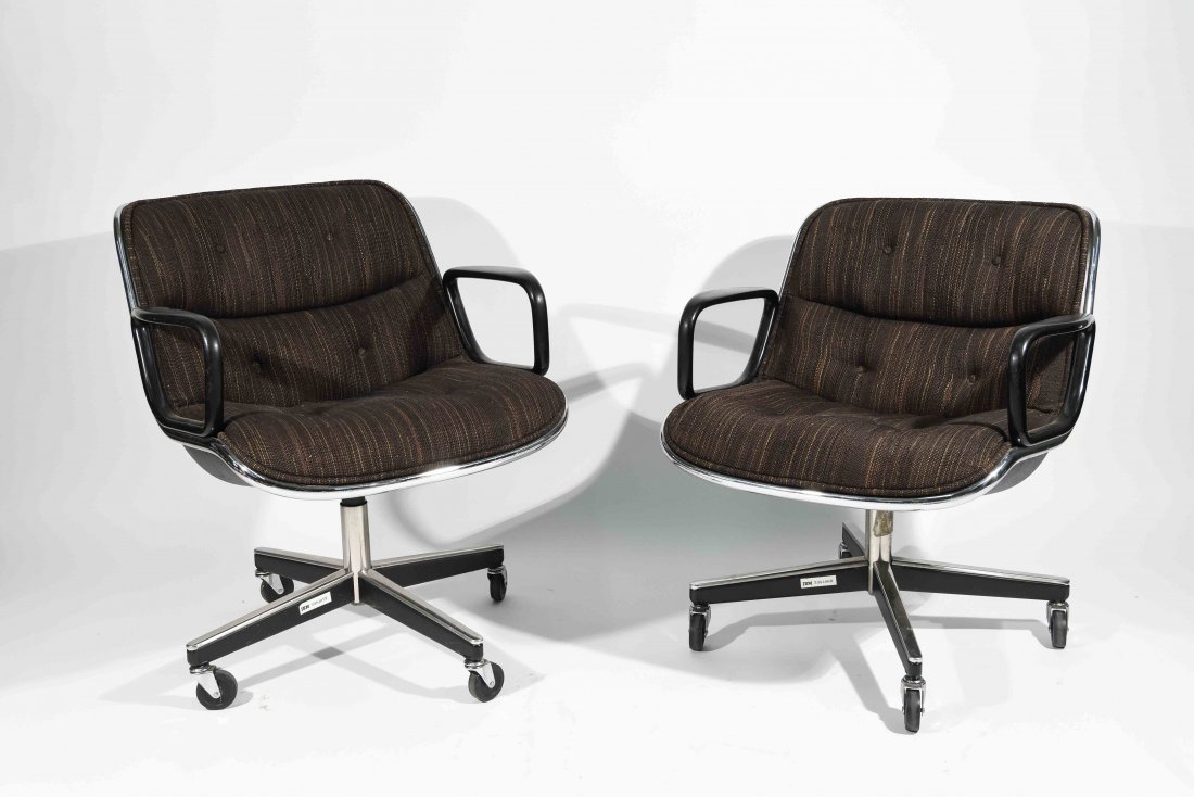 PAIR OF KNOLL POLLOCK EXECUTIVE CHAIRS (1 of 6)