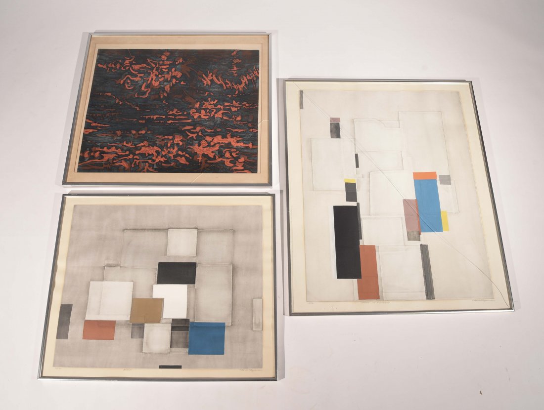 (3) 1960S MID-CENTURY PRINTS (1 of 9)