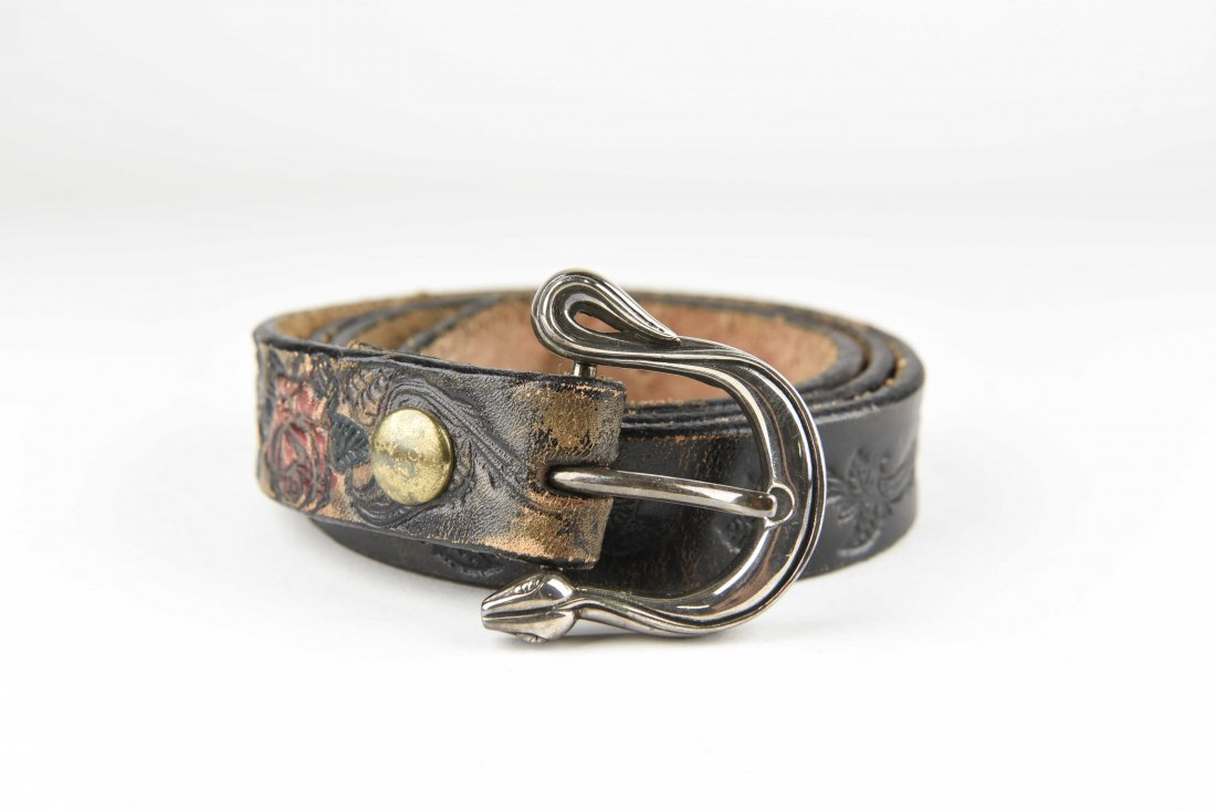 B. KIESELSTEIN CORD STERLING BELT BUCKLE AND BELT (1 of 4)
