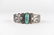NAVAJO STERLING & TURQUOISE BRACELET 15