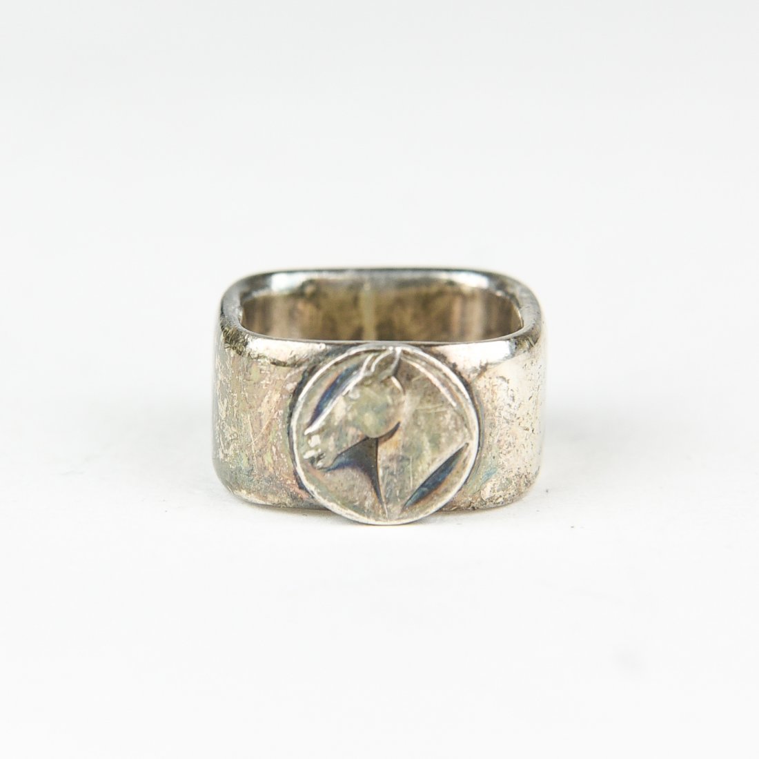 GEORG JENSEN SILVER HORSE RING (1 of 5)