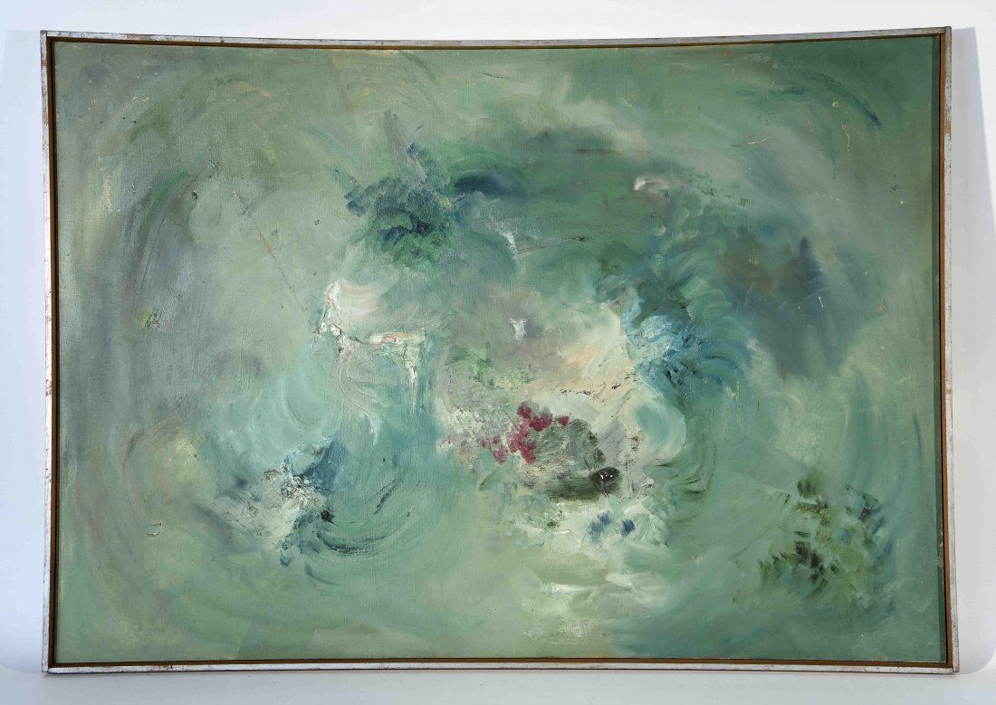 GLEE KRUEGER O/C ABSTRACT PAINTING (1 of 10)